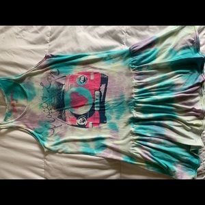 Cute “Peace and Love” dress. Size 10.